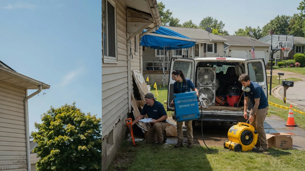 Ceiling Leak Cleanup in Perrysburg, NY near me